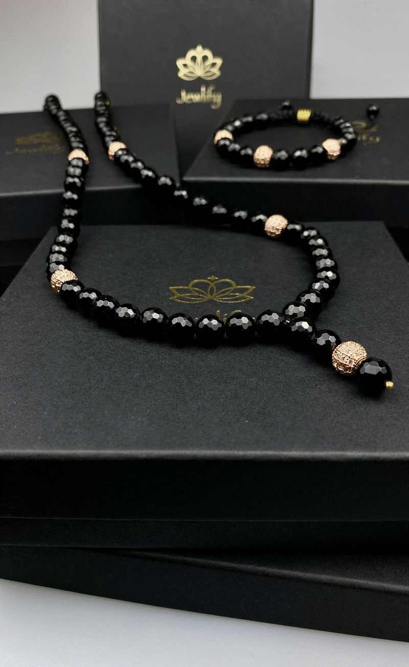 Obsidian Resolve Halskæden